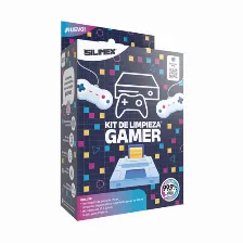 Kit De Limpieza Gamer Silimex, Incluye Removedor De Polvo, Limpiador De Pantallas, Microfibra Y Cepillo